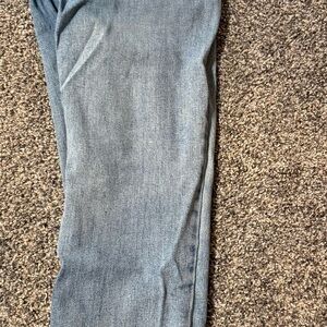 Silver Jeans Light Blue Ankle Straight Denim